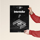 Interstellar Sci-Fi Wormhole Art Print